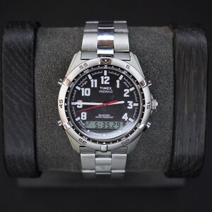 Classic Timex Indigo Analog-Digital Diver's style Watch - Working